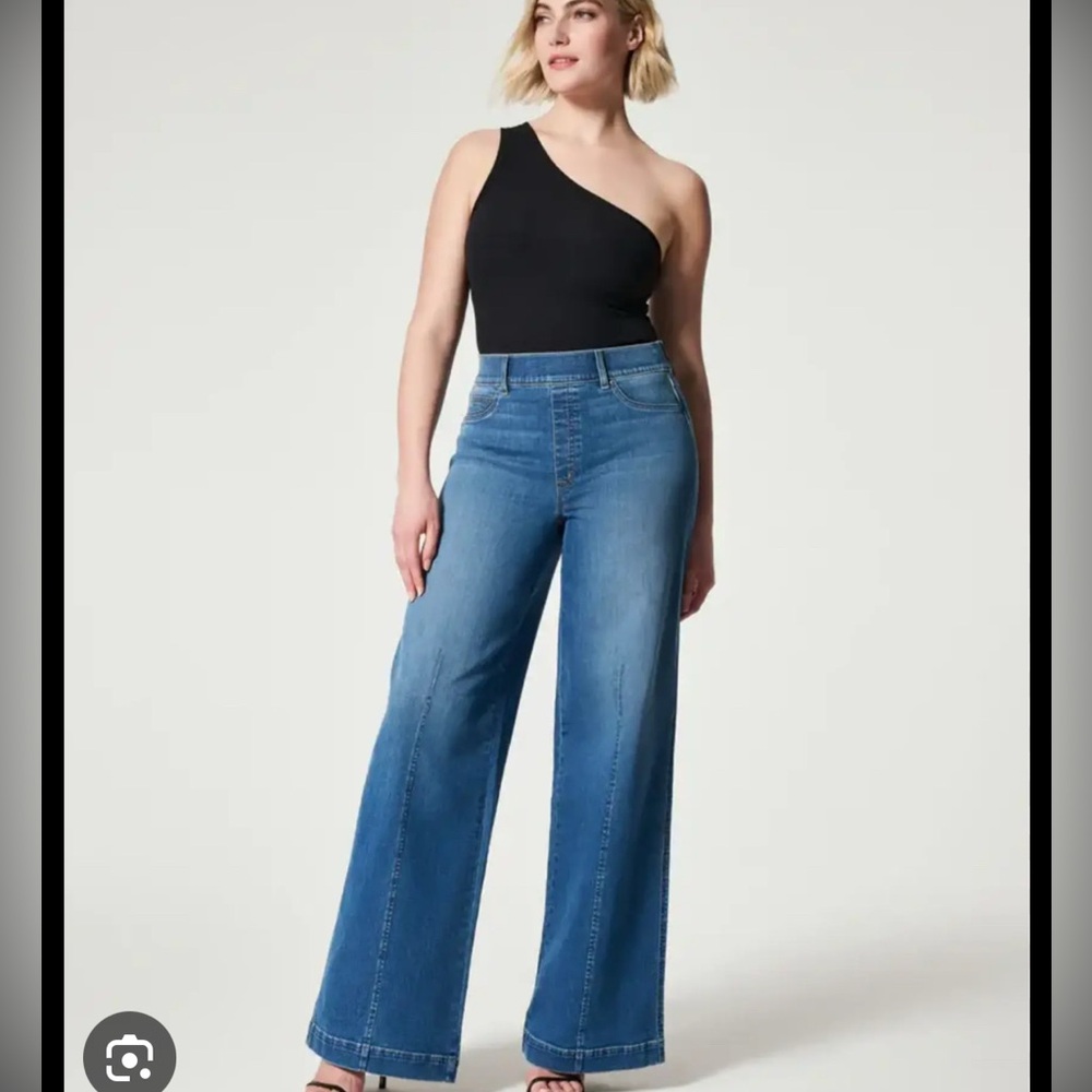 Spanx Wide Leg Jeans